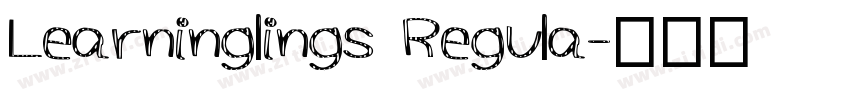 Learninglings Regula字体转换